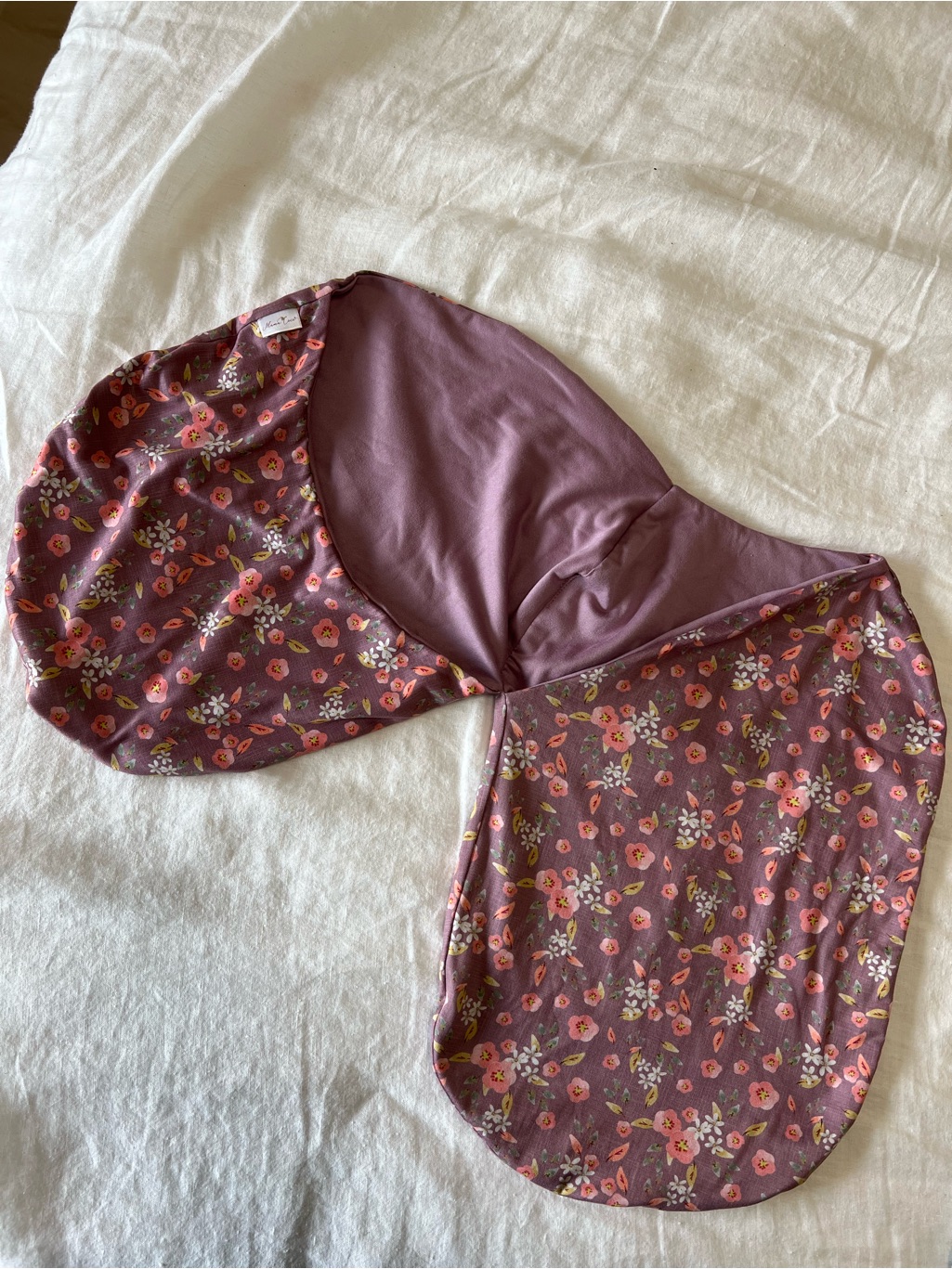 Mama Coco Swaddle - Floral Purple — image 3 of 5
